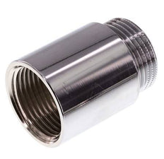 G 1'' F/M Verchromtes Messing Verlängerung DIN 3523 - 40 mm