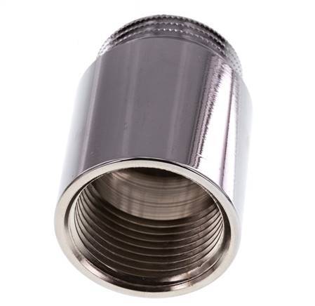 G 1'' F/M Verchromtes Messing Verlängerung DIN 3523 - 40 mm