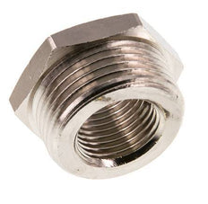 G 1/2'' x G 1'' F/M Reduzierring aus vernickeltem Messing 16 bar [2 Stück]