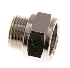 G 1/2'' F/M Vernickeltes Messing Verlängerung 16 Bar - 16 mm [2 Stück]