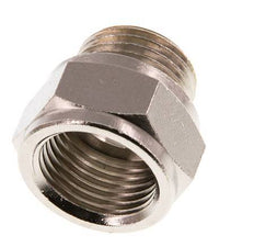 G 1/2'' F/M Vernickeltes Messing Verlängerung 16 Bar - 16 mm [2 Stück]