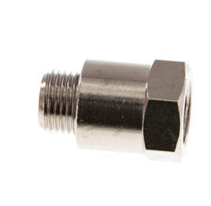 G 1/8'' F/M Nickel plated Brass Extension 16 Bar - 16 mm [5 Pieces]