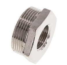 G 3/4'' x G 1 1/2'' F/M Nickel plated Brass Reducing Ring 16 Bar