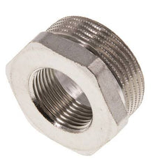 G 3/4'' x G 1 1/4'' F/M Reduzierring aus vernickeltem Messing 16 bar