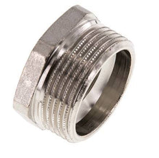 G 3/4'' x G 1 1/4'' F/M Reduzierring aus vernickeltem Messing 16 bar