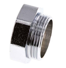 G 1 1/2'' x G 1 1/4'' F/M Nickel plated Brass Reducing Ring 16 Bar
