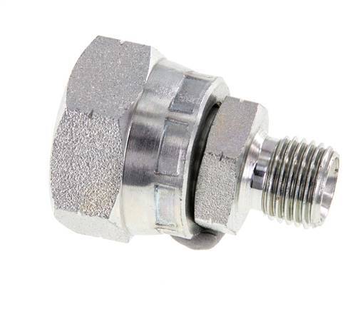 G 1/2'' x G 1/4'' F/M Verzinkter Stahl Reduzierstück 300 Bar - Hydraulik