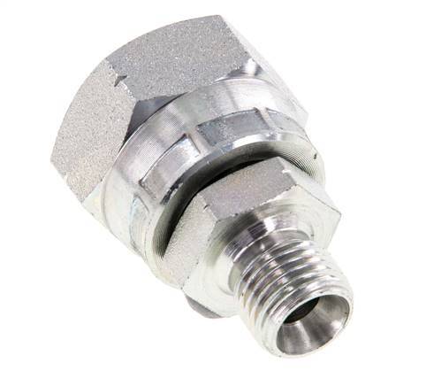 G 1/2'' x G 1/4'' F/M Verzinkter Stahl Reduzierstück 300 Bar - Hydraulik