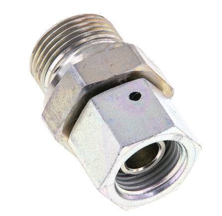 G 1/2'' x G 3/4'' F/M Verzinkter Stahl Reduzierstück 300 Bar - Hydraulik