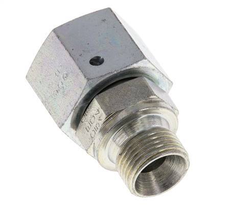 G 1/2'' x G 3/8'' F/M Verzinkter Stahl Reduzierstück 300 Bar - Hydraulik