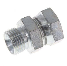 G 1/2'' F/M Zinc plated Steel Reducing Adapter 300 Bar - Hydraulic