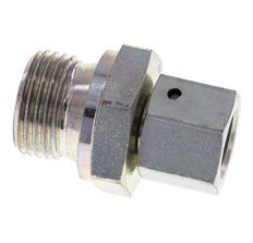 G 1/4'' x G 1/2'' F/M Zinc plated Steel Reducing Adapter 350 Bar - Hydraulic