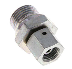 G 1/4'' x G 1/2'' F/M Zinc plated Steel Reducing Adapter 350 Bar - Hydraulic