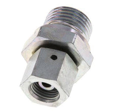 G 1/4'' x G 1/2'' F/M Zinc plated Steel Reducing Adapter 350 Bar - Hydraulic