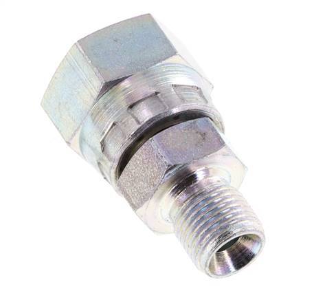 G 1/4'' x G 1/8'' F/M Verzinkter Stahl Reduzierstück 400 bar - Hydraulik