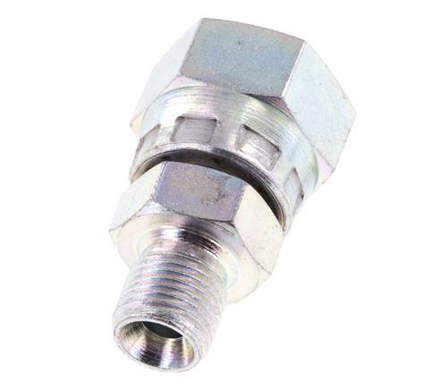 G 1/4'' x G 1/8'' F/M Verzinkter Stahl Reduzierstück 400 bar - Hydraulik