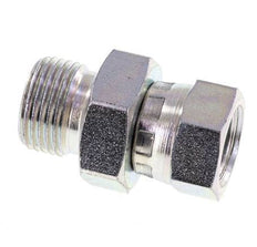G 1/4'' x G 3/8'' F/M Verzinkter Stahl Reduzieradapter 325 bar - hydraulisch