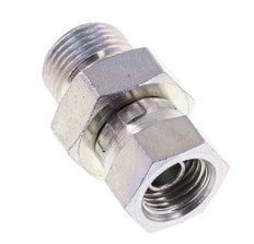 G 1/4'' x G 3/8'' F/M Verzinkter Stahl Reduzieradapter 325 bar - hydraulisch