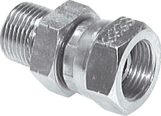 G 1/4'' F/M Verzinkter Stahl Reduzierstück 350 bar - Hydraulik [2 Stück]