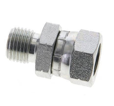 G 1/4'' F/M Verzinkter Stahl Reduzierstück 350 bar - Hydraulik [2 Stück]