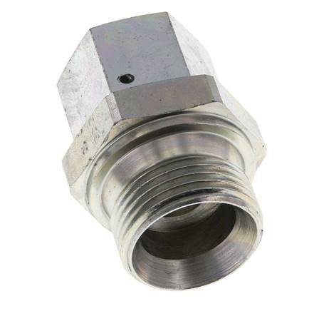 G 3/4'' x G 1'' F/M Verzinkter Stahl Reduzierstück 175 Bar - Hydraulisch