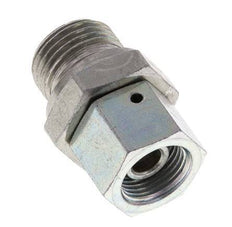 G 3/8'' x G 1/2'' F/M Verzinkter Stahl Reduzierstück 350 bar - Hydraulik
