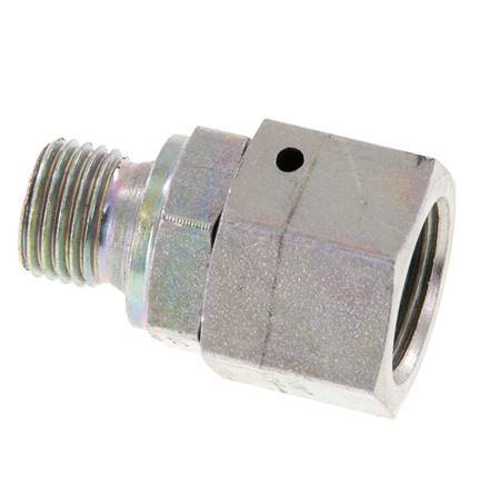 G 3/8'' x G 1/4'' F/M Verzinkter Stahl Reduzierstück 350 bar - Hydraulik