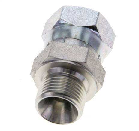 G 3/8'' F/M Verzinkter Stahl Reduzieradapter 325 bar - Hydraulik [2 Stück]