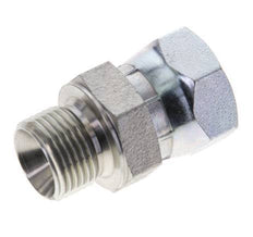 G 3/8'' F/M Verzinkter Stahl Reduzieradapter 325 bar - Hydraulik [2 Stück]