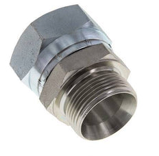 G 1 1/2'' x G 1 1/4'' F/M Verzinkter Stahl Reduzieradapter 125 bar - Hydraulisch
