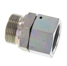 G 1 1/4'' F/M Zinc plated Steel Reducing Adapter 150 Bar - Hydraulic