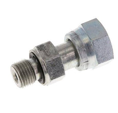 UN 11/16''-16 x G 1/4'' F/M Verzinkter Stahl Reduzieradapter ORFS 630 Bar - Hydraulisch