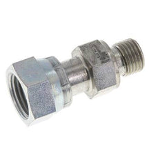 UN 11/16''-16 x G 1/4'' F/M Verzinkter Stahl Reduzieradapter ORFS 630 Bar - Hydraulisch
