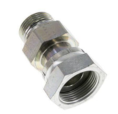 UN 1-7/16''-12 x G 1'' F/M Verzinkter Stahl Reduzieradapter ORFS 400 Bar - Hydraulisch