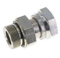 UN 1-11/16''-12 x G 1 1/4'' F/M Verzinkter Stahl Reduzieradapter ORFS 250 Bar - Hydraulisch