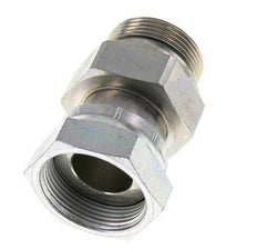 UN 1-11/16''-12 x G 1 1/4'' F/M Verzinkter Stahl Reduzieradapter ORFS 250 Bar - Hydraulisch
