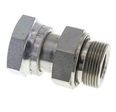 UN 1-11/16''-12 x G 1 1/4'' F/M Verzinkter Stahl Reduzieradapter ORFS 250 Bar - Hydraulisch