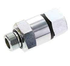 G 3/4'' F/M Verzinktes Stahl-Drehgelenk 400 Bar - Hydraulik - Hochdruck