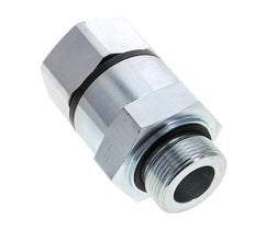 G 1 1/4'' F/M Zinc plated Steel Swivel Joint 400 Bar - Hydraulic - High-pressure