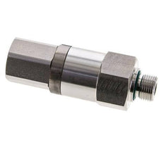 G 3/8'' F/M Edelstahl-Drehgelenk 250 bar - hydraulisch - hochdruck