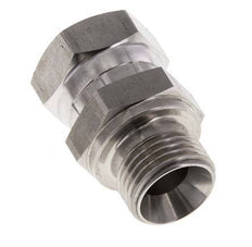 G 1/2'' F/M Reduzierstück aus Edelstahl 300 bar - Hydraulik
