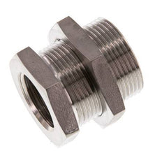 G 1/2'' x M28x1.5 F/M Stainless steel Bulkhead Fitting 40 Bar
