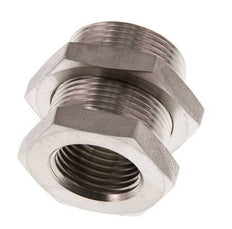 G 1/2'' x M28x1.5 F/M Stainless steel Bulkhead Fitting 40 Bar