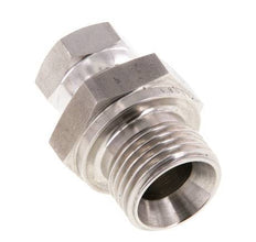 G 1/4'' x G 1/2'' F/M Reduzierstück aus Edelstahl 350 bar - Hydraulisch