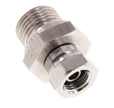 G 1/4'' x G 1/2'' F/M Reduzierstück aus Edelstahl 350 bar - Hydraulisch