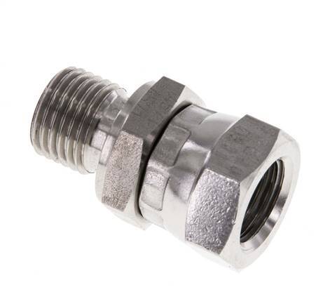 G 1/4'' F/M Reduzierstück aus Edelstahl 350 bar - Hydraulik