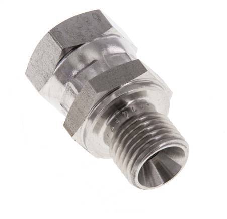 G 1/4'' F/M Reduzierstück aus Edelstahl 350 bar - Hydraulik