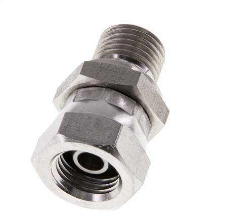 G 1/4'' F/M Reduzierstück aus Edelstahl 350 bar - Hydraulik