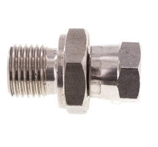 G 1/8'' x G 1/4'' F/M Reduzierstück aus Edelstahl 350 bar - Hydraulisch