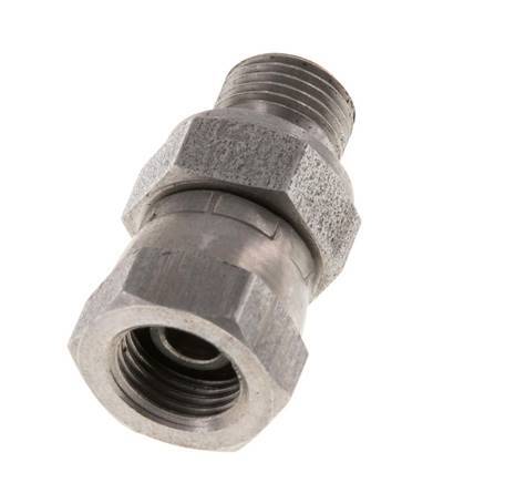 G 1/8'' F/M Reduzierstück aus Edelstahl 400 Bar - Hydraulik